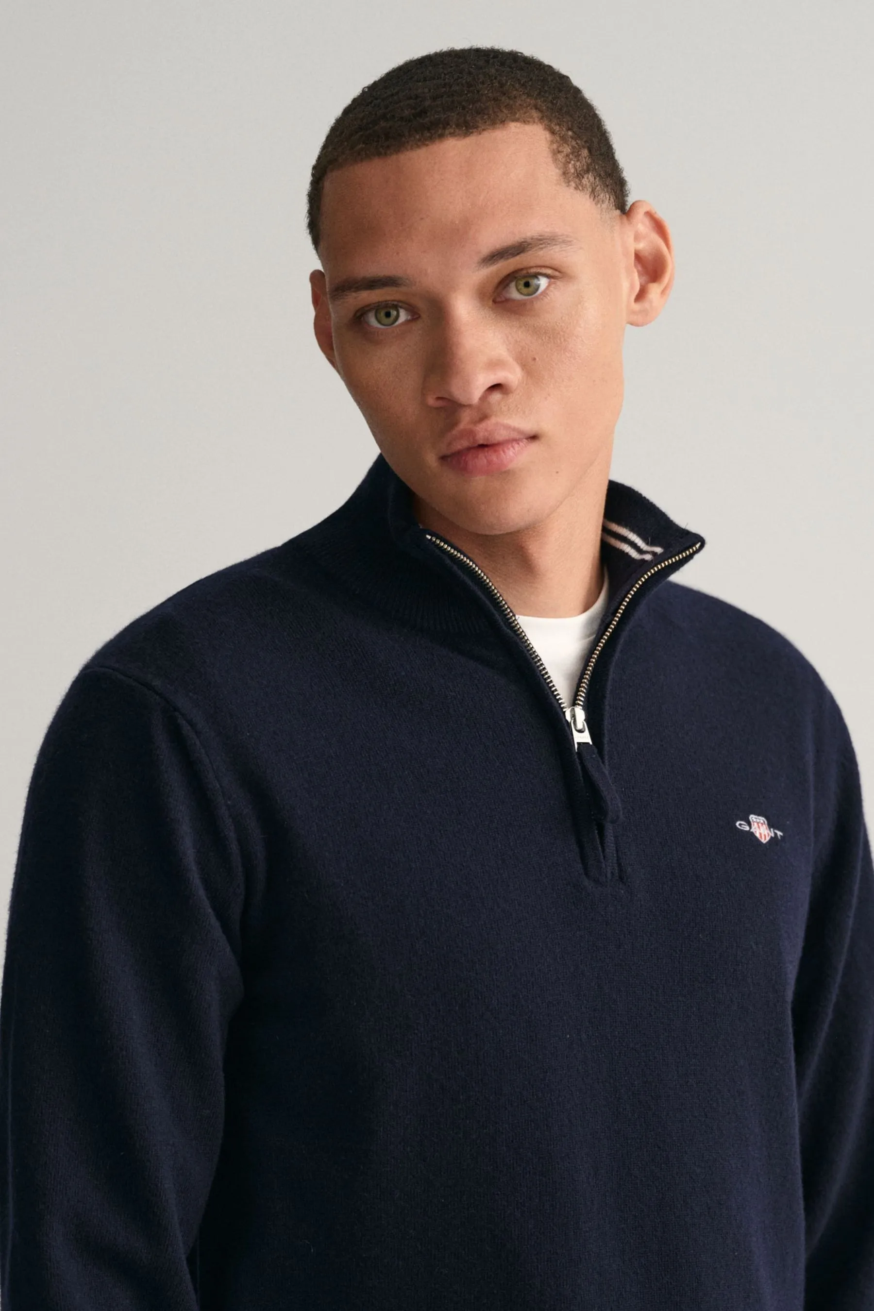 GANT Maglione In Lana d'Agnello Mezza Zip GANT    