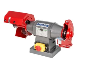 NEBES Elettromeccanica CE-2 Macchina combinata industriale in alluminio SERIE “CE” 750W per utilizzo spazzola pulitura/lucidatur